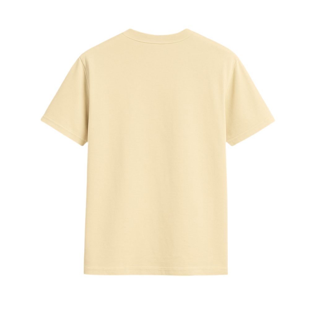 Black Tee - White Moqa