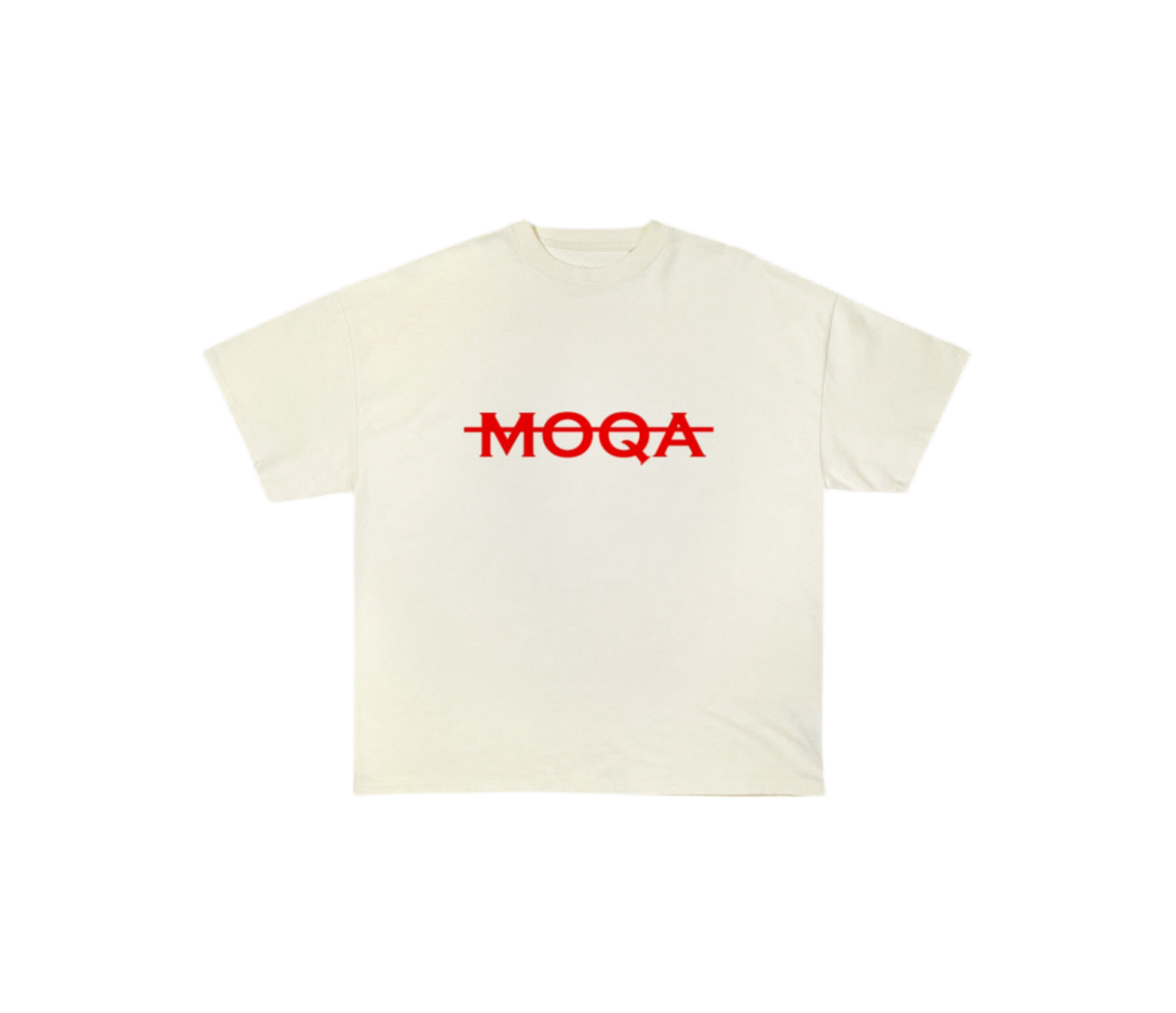 White striped Moqa Shirt