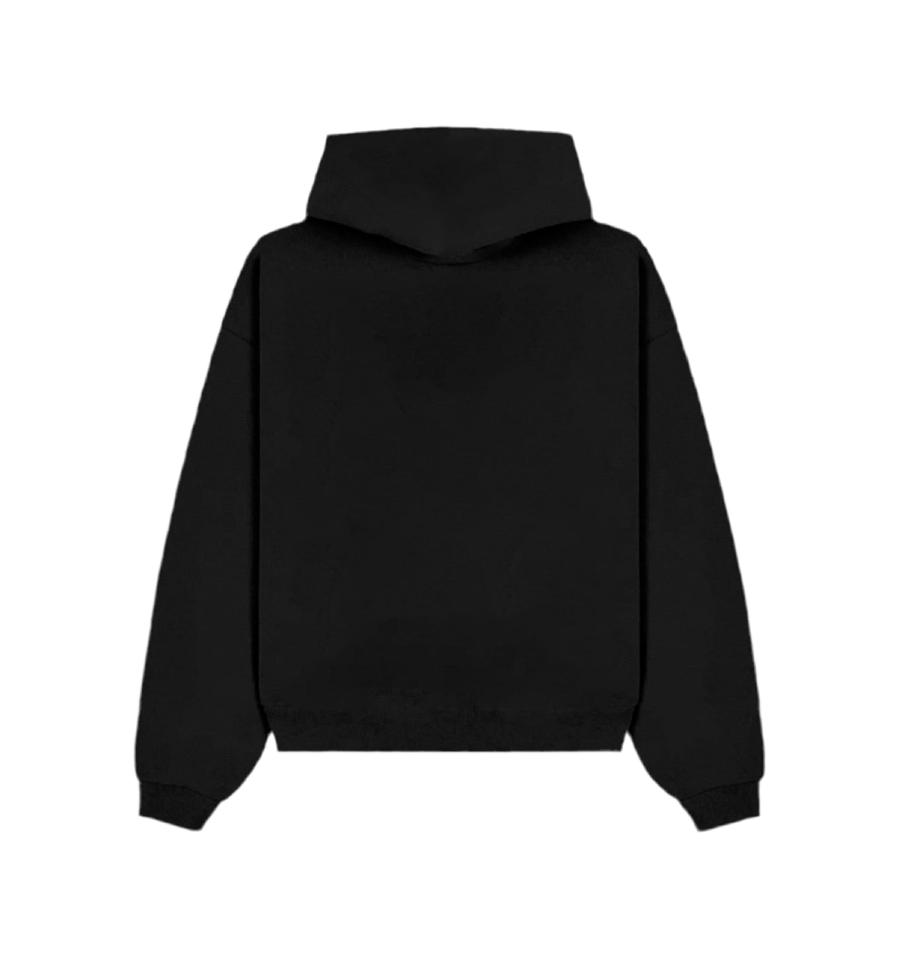 Oversized black hoodie - Moqa
