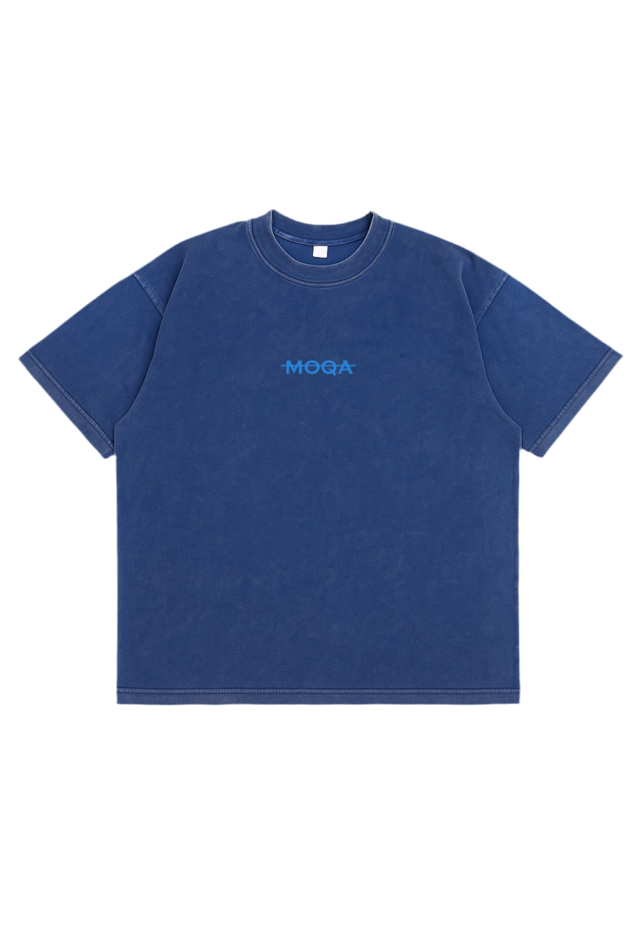 Blue Washed Oversized Tee