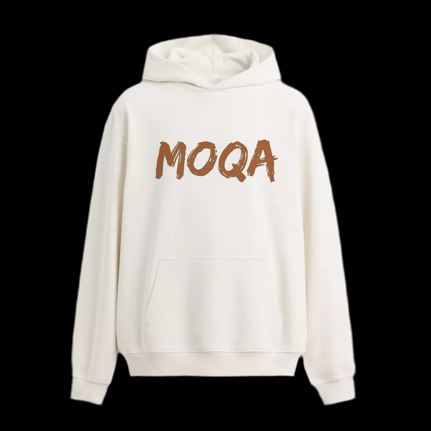 Beige Hoodie - Brown MOQA