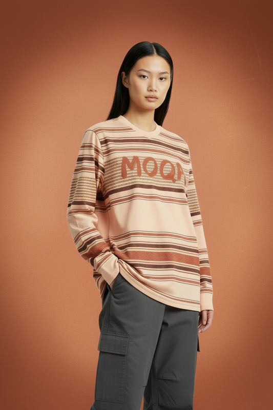 Split-Pattern Technical Performance
Jersey - Peach Oversized