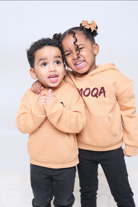 Moqa Beige kids - Hoodie