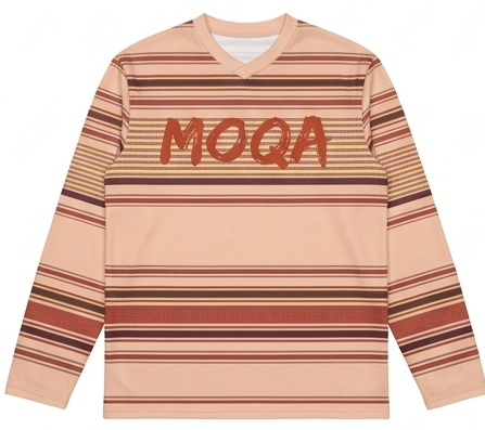Split-Pattern Technical Performance
Jersey - Peach Oversized