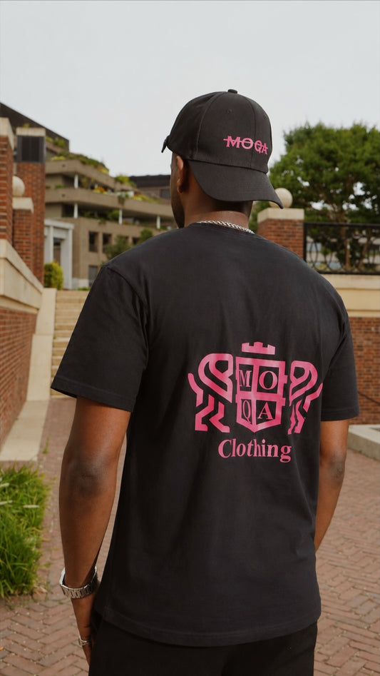 MOQA "Stitched" Logo T-Shirt & Cap Bundle