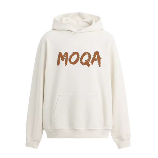 Beige Hoodie - Brown MOQA