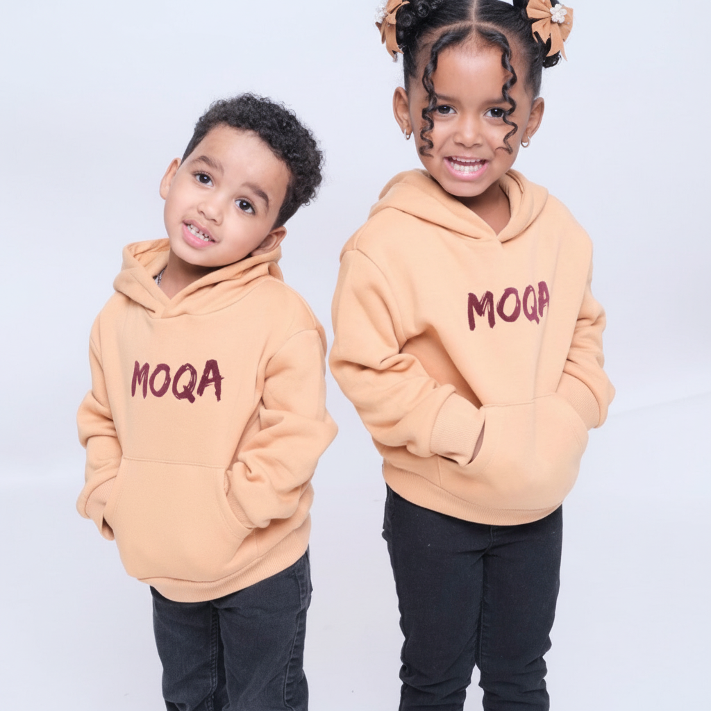 Moqa Beige kids - Hoodie