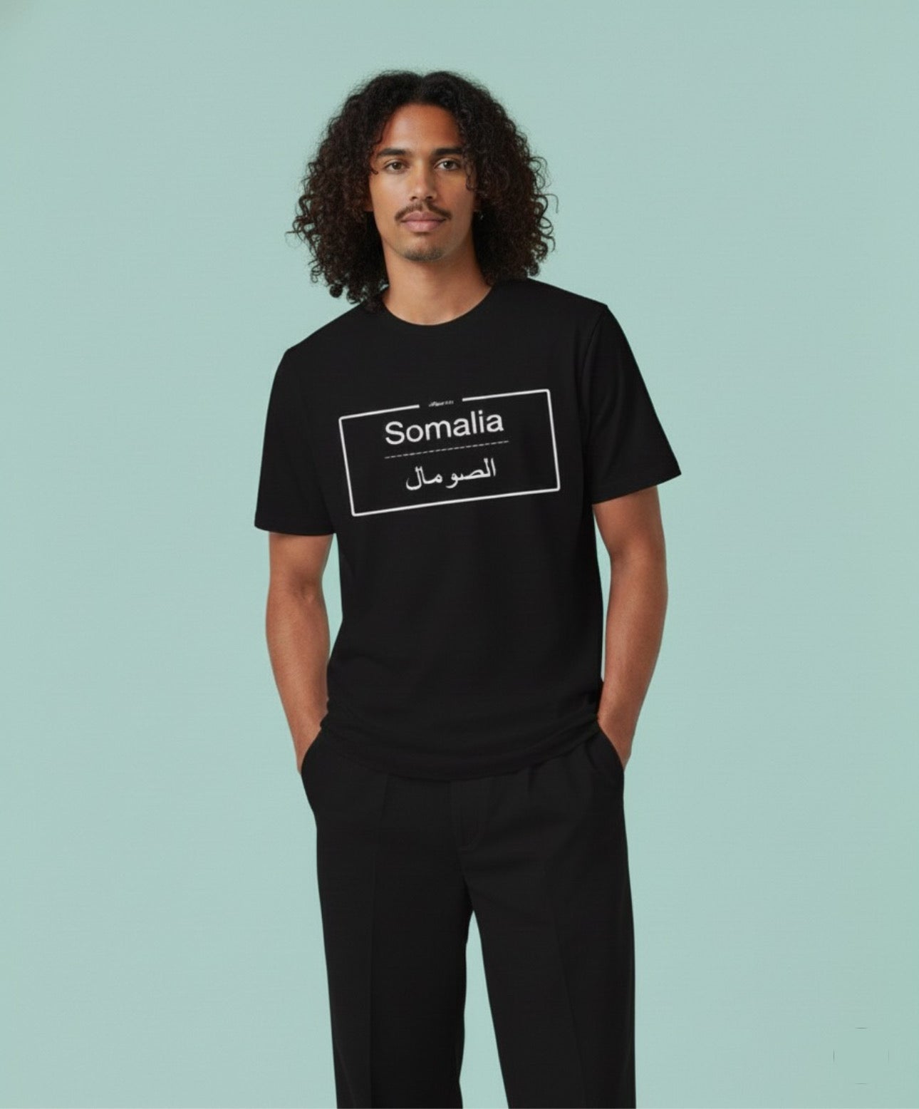 Somali Black - Cotton shirt