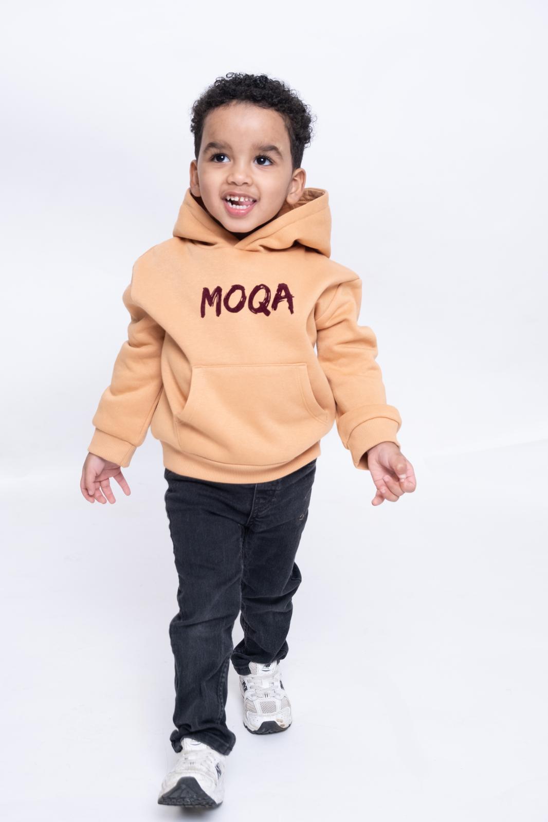 Moqa Beige kids - Hoodie