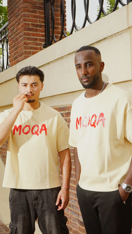 Moqa red bush- Oversized cropped