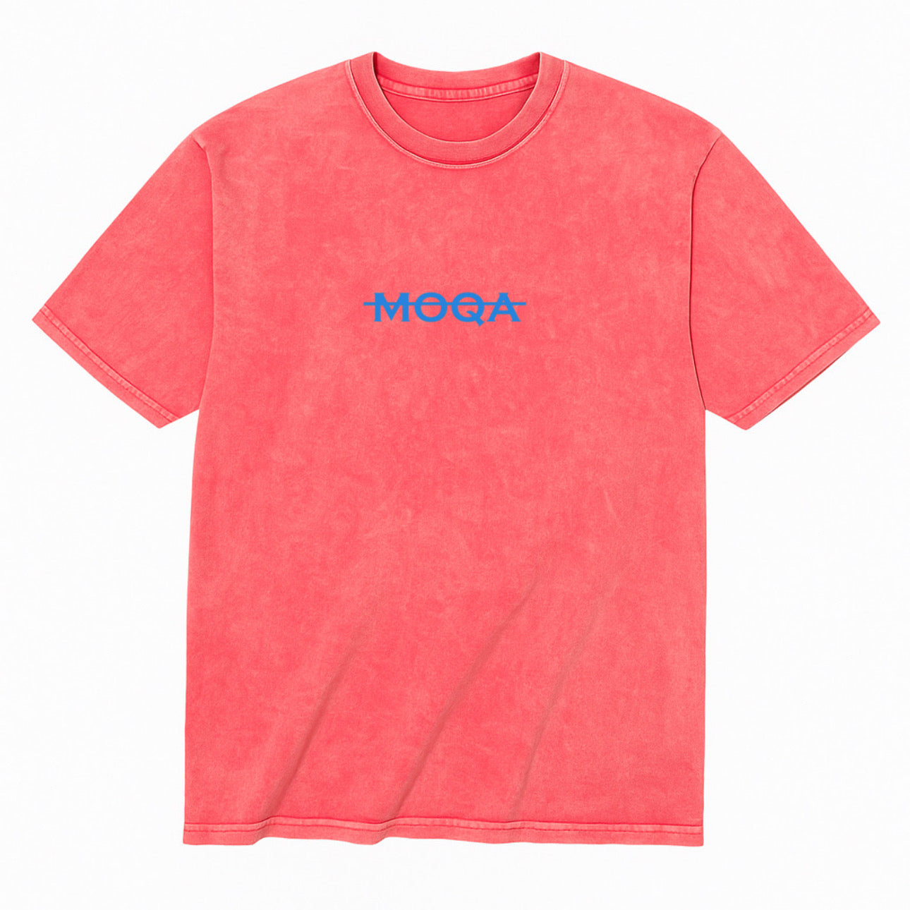 Pink washed tee