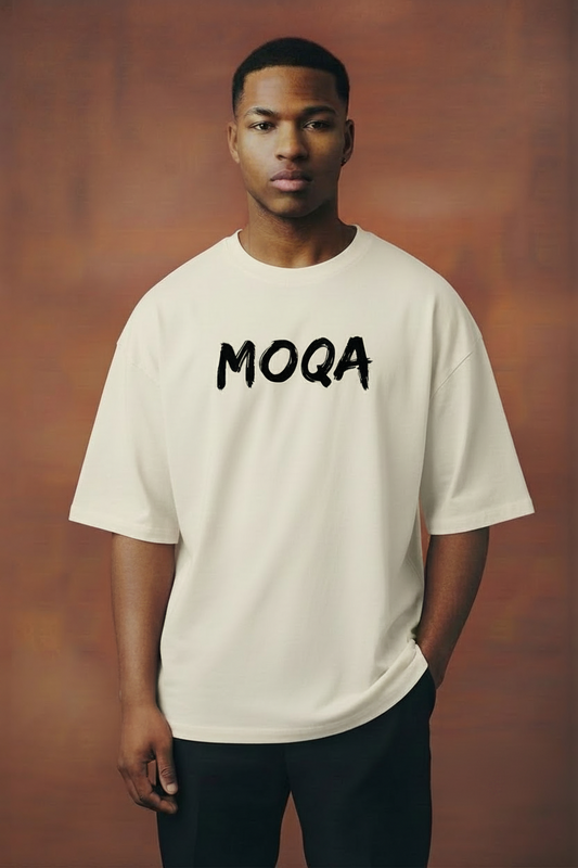 MOQA  Oversized T-shirt  - White