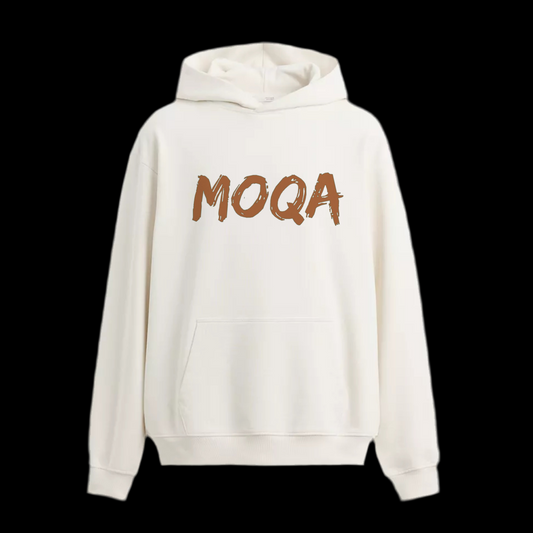 Beige Hoodie - Brown MOQA